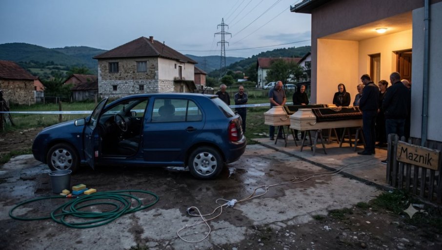 Otac i sin poginuli od strujnog udara dok su prali automobil u dvorištu