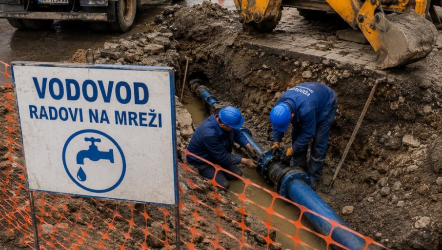 Delovi Savskog venca, Vračara i Zemuna u sredu bez vode