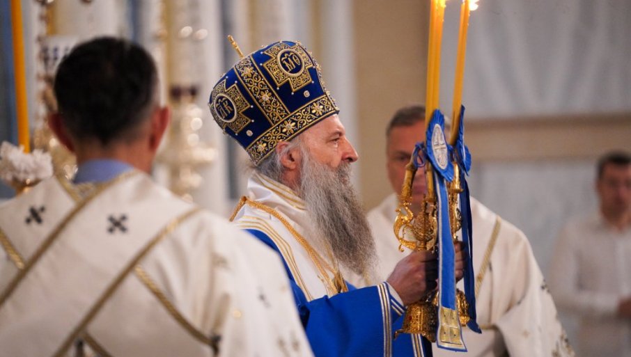 Patrijarh Porfirije razgovarao sa savetnikom predsednika SAD pastorom Bernsom