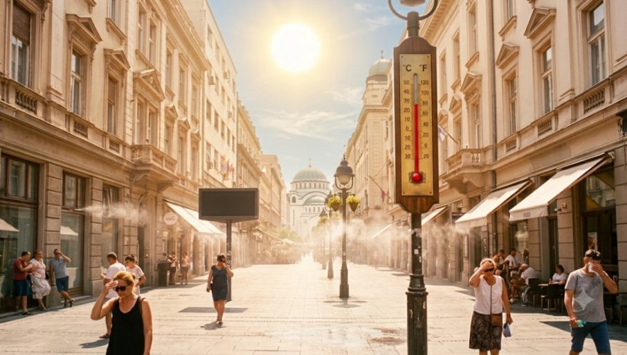 LETO, VARLjIVO… Danas nas očekuju pljuskovi, grmljavina, vetar, vrućina…