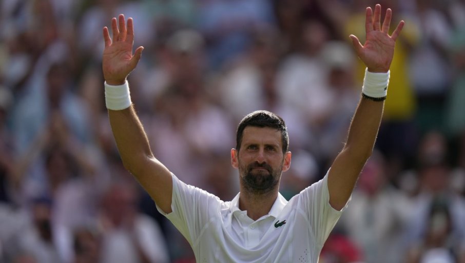 ĐOKOVIĆ ZAKAZAO MEČ SA SINEROM! Novak nakon velike drame pobedio Feliksa Ožea Alijasima i plasirao se u polufinale Vimbldona