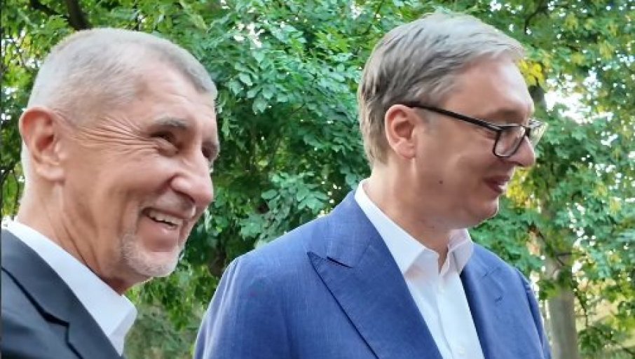 Predsednik Vučić priredio večeru Andreju Babišu u čast (VIDEO)
