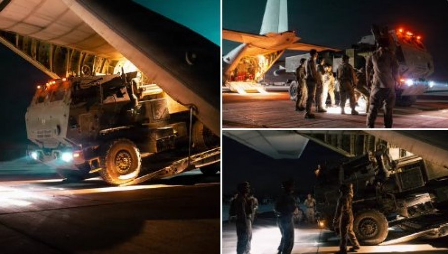 Transportni avion prenosi Himars na Bliskom istoku