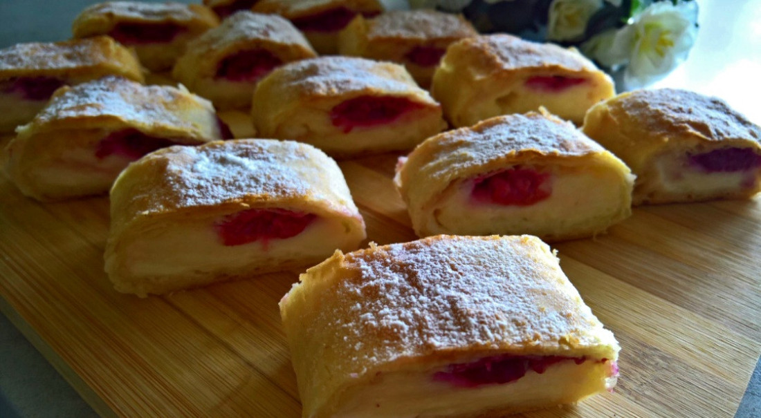 Recept dana za štrudlu sa malinama i vanilom