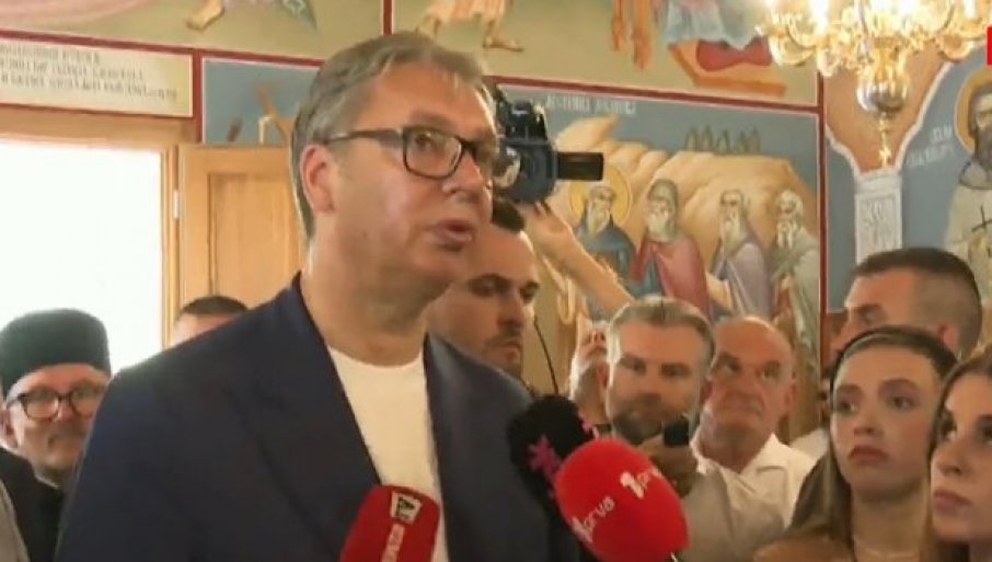 „NIČIJA NIJE DO ZORE GORELA…“ Vučić o teroru nad Srbima na KiM