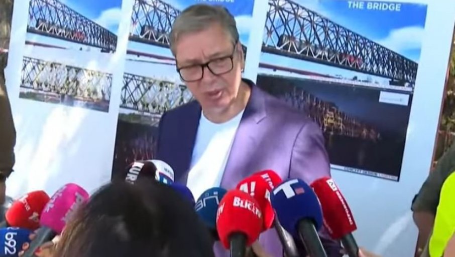 „VELIKI PROJEKAT MENJA LICE BEOGRADA“ Vučić: Stari železnički most gotov do Ekspa