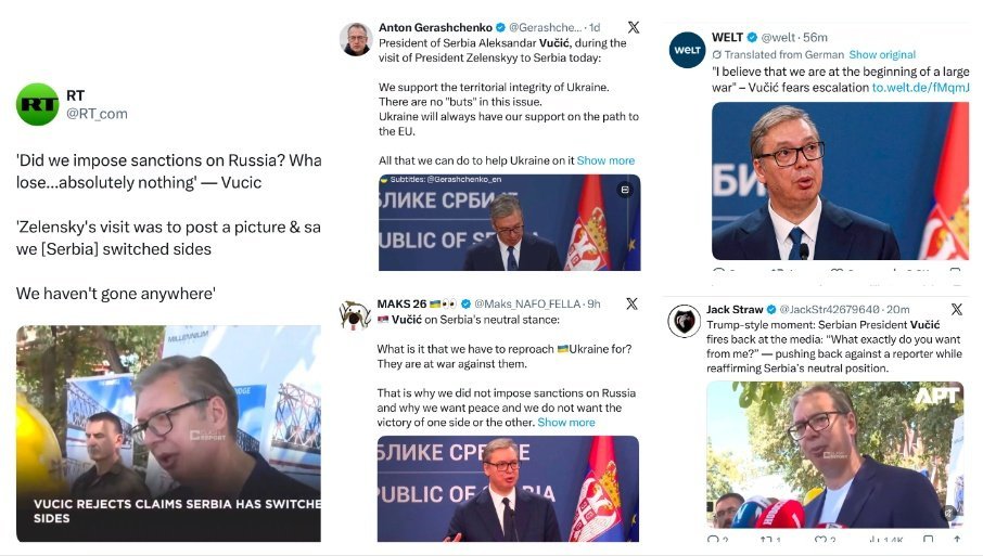 VUČIĆEVE DRŽAVNIČKE REČI CITIRA CEO SVET! Poštuju ga svi jer se ne dodvorava nikome i misli jedino na Srbiju