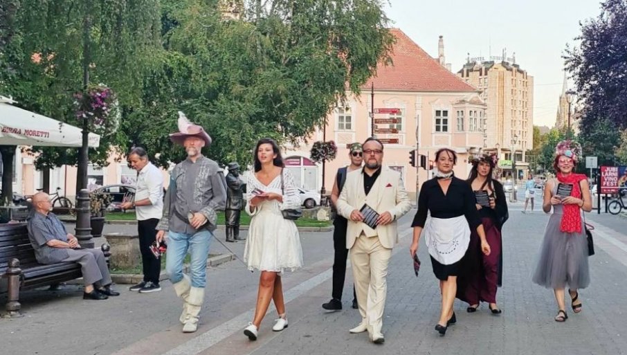 NP „Sterija“ iz Vršca neobičnim performansom najavilo novu pozorišnu sezonu