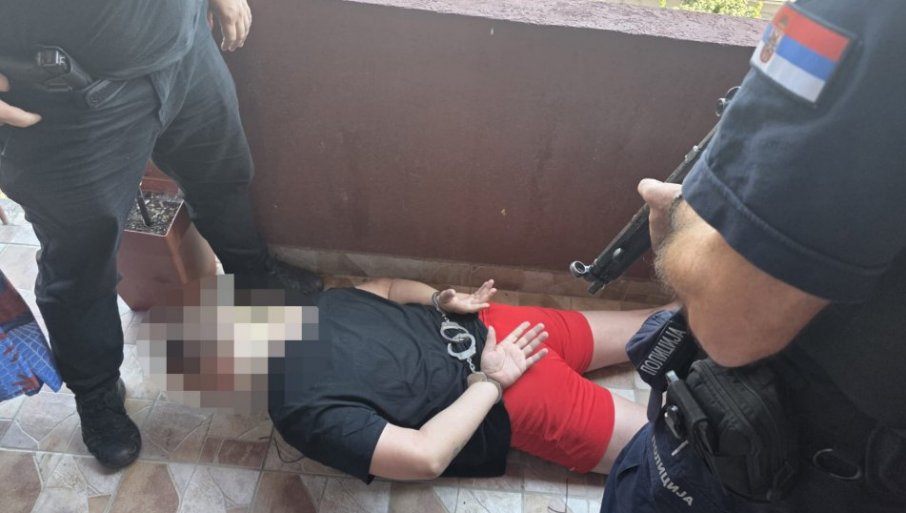 PAO HRVAT SA INTERPOLOVE POTERNICE: Munjevita akcija policije u Ćupriji (FOTO)